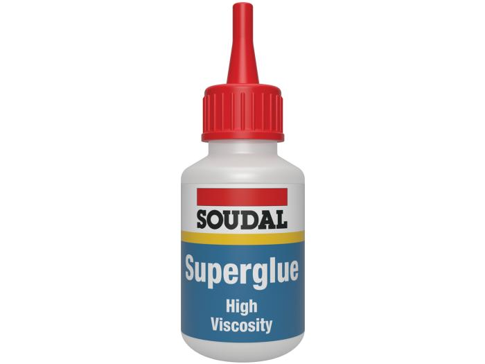 Soudal Superglue HV Cyanoacrylate instant glue 20 g